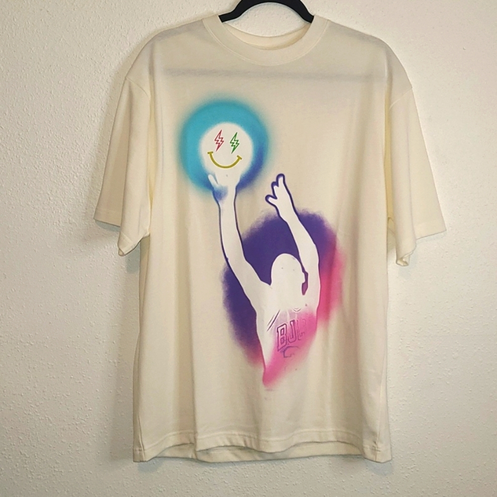 Air Jordan  X  J BALV⚡️ 100% Cotton Activewear Graphic T-Shirt Mens  Size L NWT